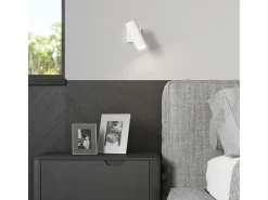 Sollux Lighting Lámparas de techo Invicta moderno de acero - 3 fuentes luminosas 4000K - L.45 x A.20 cm - Blanco