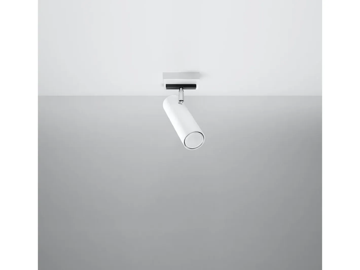 Sollux Lighting Lámparas de techo Invicta moderno de acero - 1 fuentes luminosas 3000K - L.8 x A.20 cm - Blanco Sale
