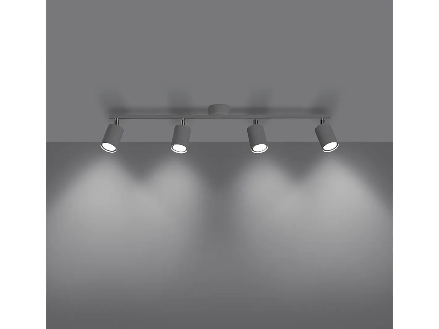 Sollux Lighting Lámparas De Techo Lemmi Moderno De Acero - 4 Fuentes Luminosas - L.100 X A.20 Cm - Blanco Clearance