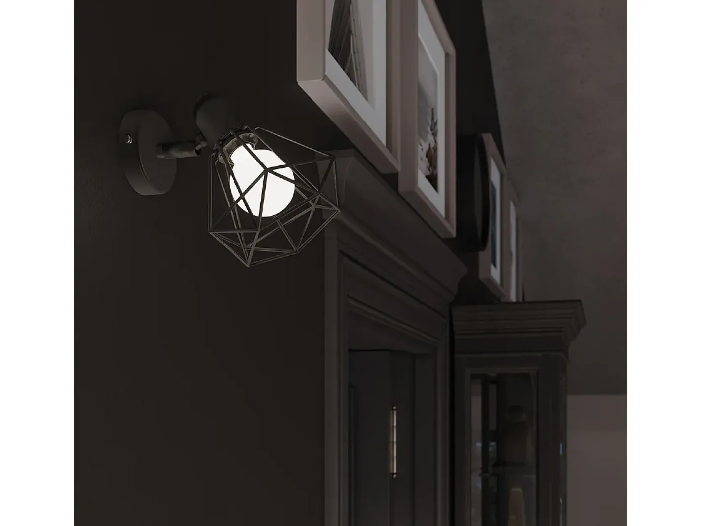 Sollux Lighting Lámparas de techo Lunova moderno de acero - 3 fuentes luminosas 3000K - L.52 x A.19 cm - Negro Sale