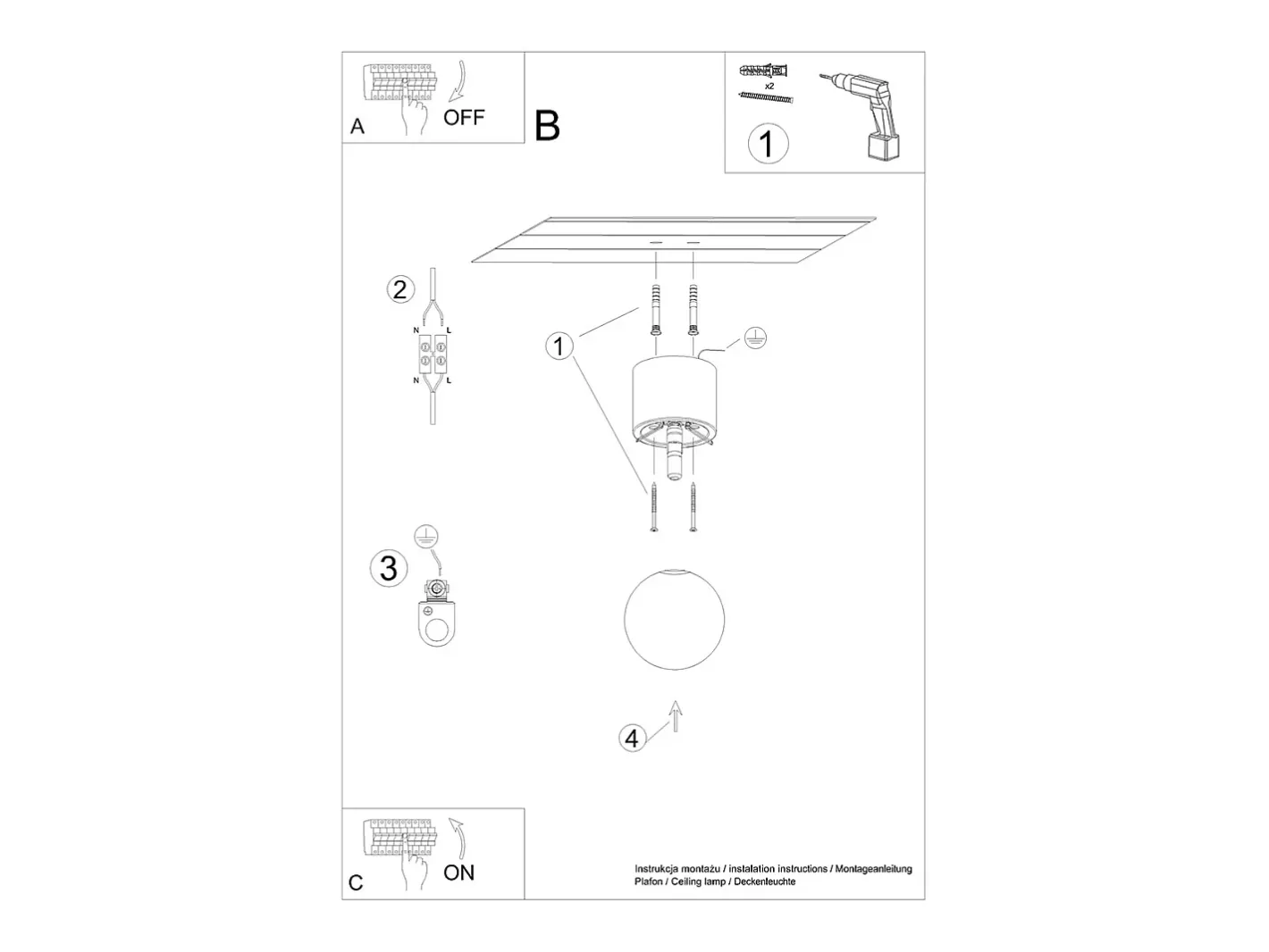 Sollux Lighting Lámparas de techo Lust moderno de madera - 1 fuentes luminosas 4000K - L.12 x A.19 cm - madera natural Color natural claro Outlet