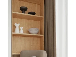 Sollux Lighting Lámparas de techo Lust moderno de madera - 1 fuentes luminosas 4000K - L.12 x A.23 cm - madera natural Color natural claro Outlet