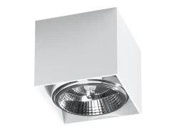 Sollux Lighting Lámparas de techo Nexiflex moderno de aluminio - 1 fuentes luminosas 3000K - L.12 x A.11 cm - Blanco Outlet