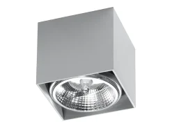 Sollux Lighting Lámparas de techo Nexiflex moderno de aluminio - 1 fuentes luminosas 3000K - L.12 x A.11 cm - Gris Discount