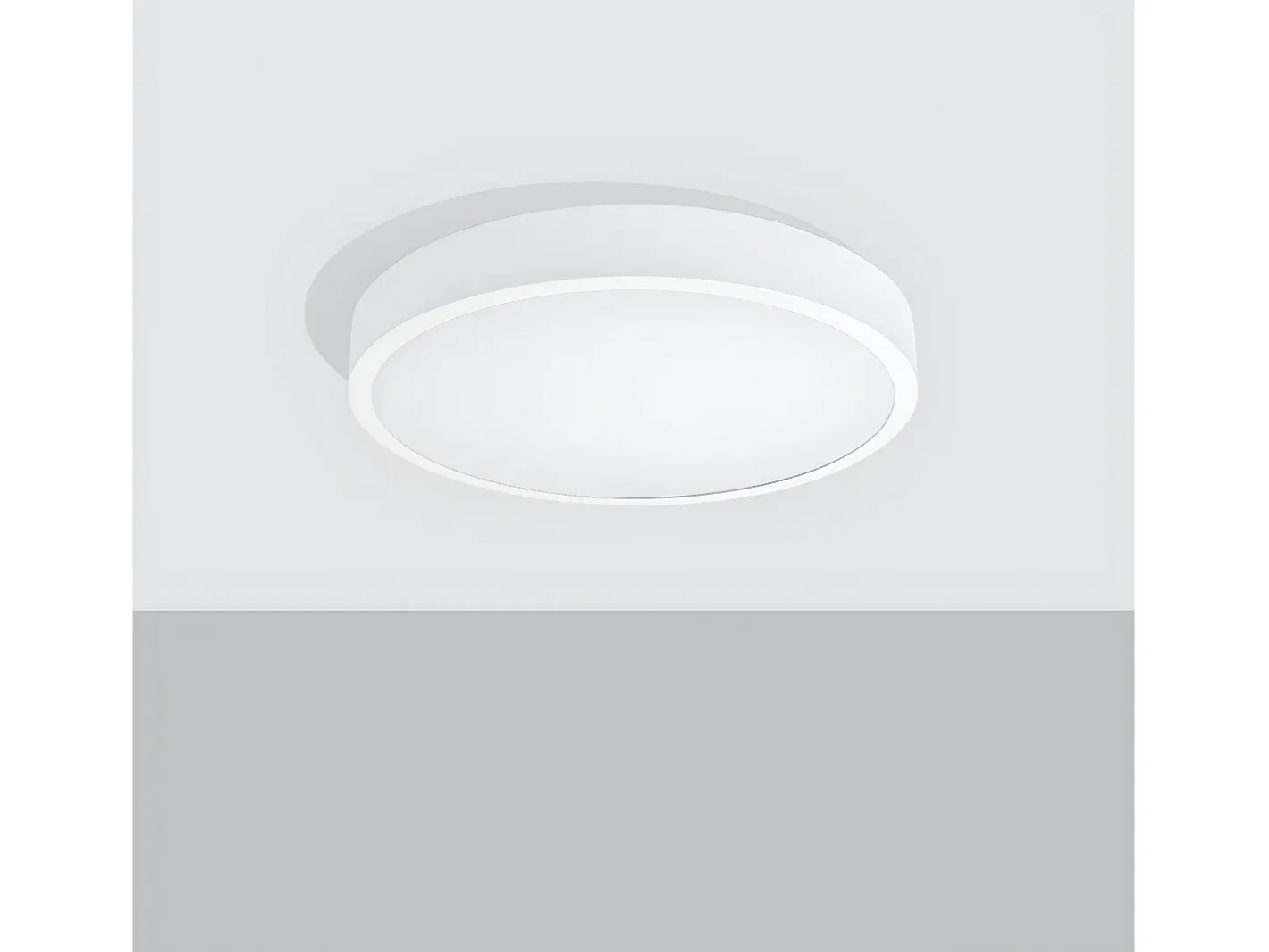 Sollux Lighting Lámparas De Techo Onyx Minimalista De Aluminio - 1 Fuentes Luminosas - L.50 X A.6 Cm - Blanco Clearance