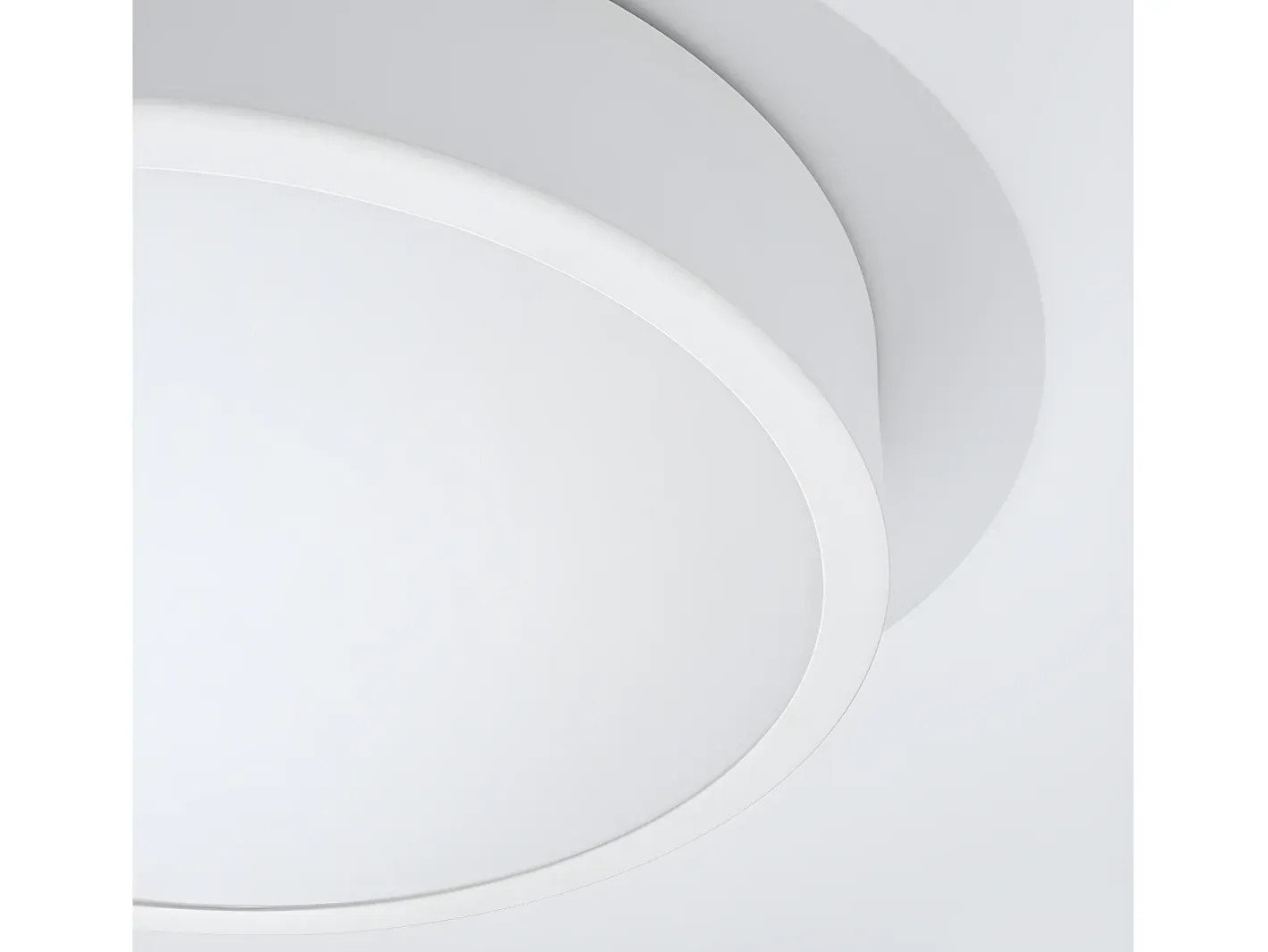 Sollux Lighting Plafón-Lámparas De Techo Onyx Minimalista De Aluminio - 1 Fuentes Luminosas - L.30 X A.6 Cm - Blanco
