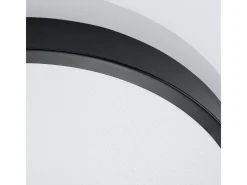 Sollux Lighting Plafón-Lámparas De Techo Onyx Minimalista De Aluminio - 1 Fuentes Luminosas - L.50 X A.6 Cm - Negro