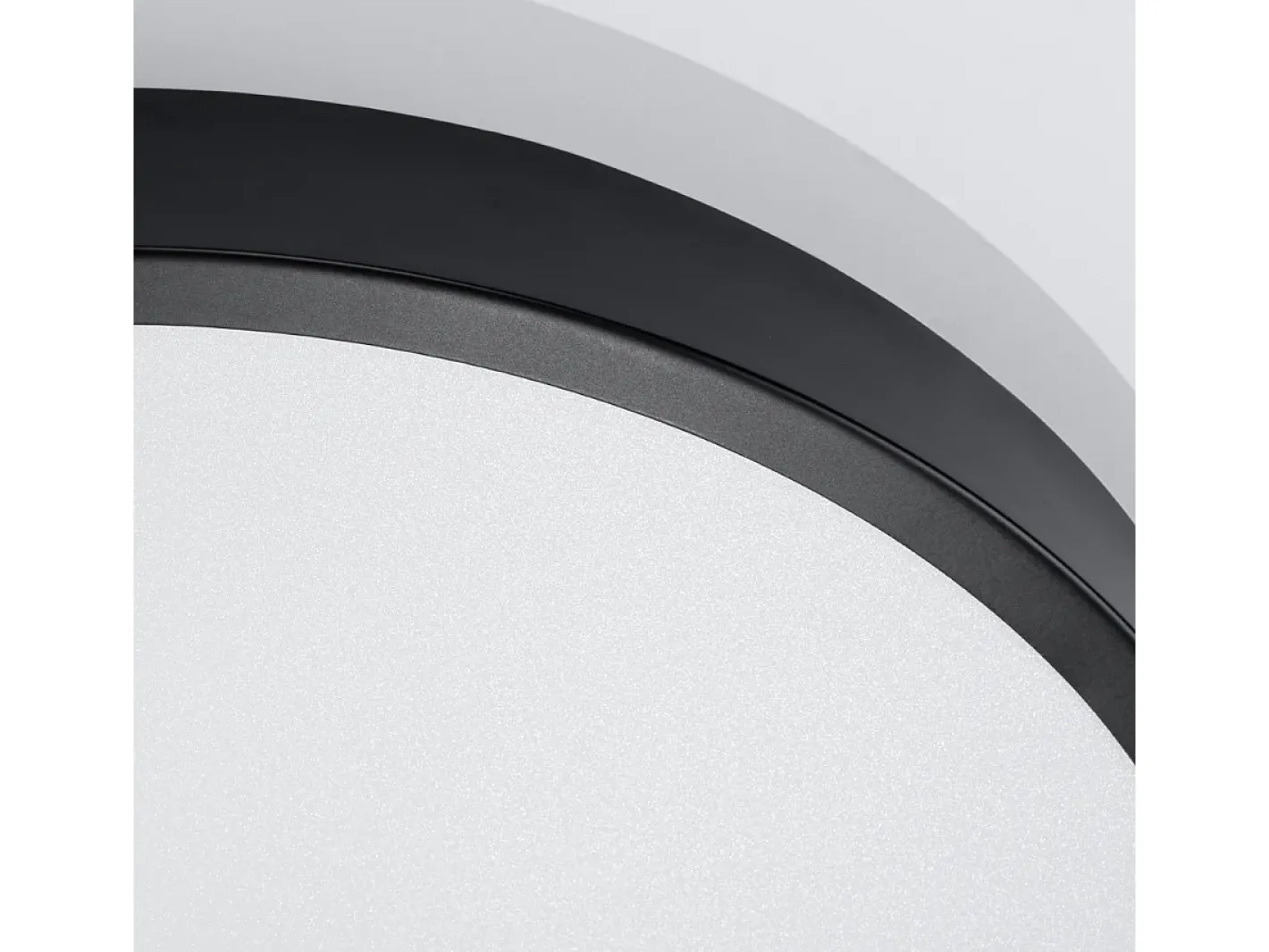 Sollux Lighting Plafón-Lámparas De Techo Onyx Minimalista De Aluminio - 1 Fuentes Luminosas - L.50 X A.6 Cm - Negro