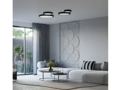 Sollux Lighting Lámparas De Techo Onyx Minimalista De Aluminio - 1 Fuentes Luminosas - L.60 X A.6 Cm - Blanco