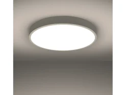 Sollux Lighting Lámparas De Techo Onyx Minimalista De Aluminio - 1 Fuentes Luminosas - L.60 X A.6 Cm - Blanco