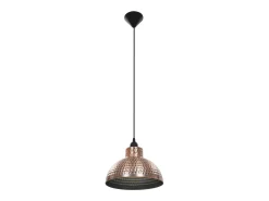 Plafón-Lámparas de techo semiesféricas 2 unidades color cobre ES180918 Marru00f3n