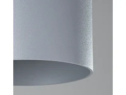 Sollux Lighting Lámparas de techo Shiis minimalista de aluminio - 1 fuentes luminosas 4000K - L.12 x A.11 cm - Gris Clearance