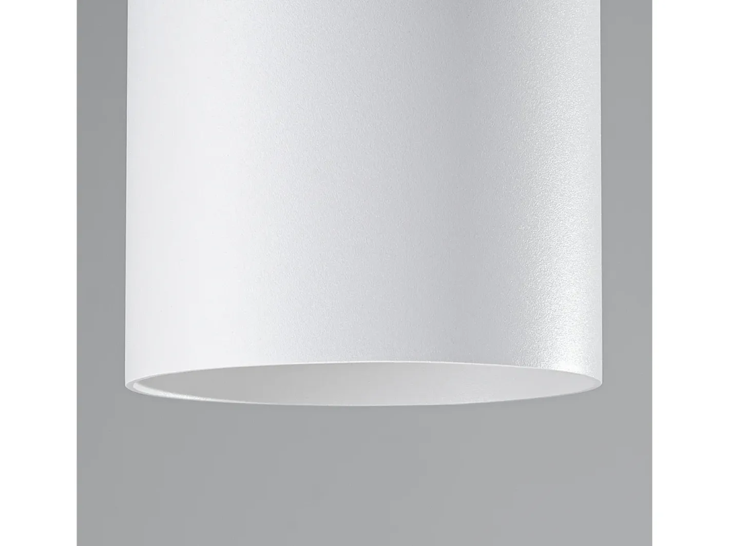 Sollux Lighting Lámparas de techo Shiis minimalista de aluminio - 1 fuentes luminosas 3000K - L.12 x A.11 cm - Blanco Best