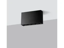 Sale Sollux Lighting Lámparas De Techo Sole Minimalista De Aluminio - 5 Fuentes Luminosas - L.13,7 X A.8,3 Cm - Negro