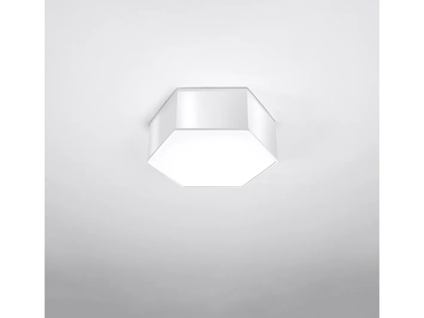 Sollux Lighting Lámparas de techo Solinia moderno de CLORURO DE POLIVINILO - 2 fuentes luminosas 3000K - L.30,5 x A.11,5 cm - Blanco Clearance