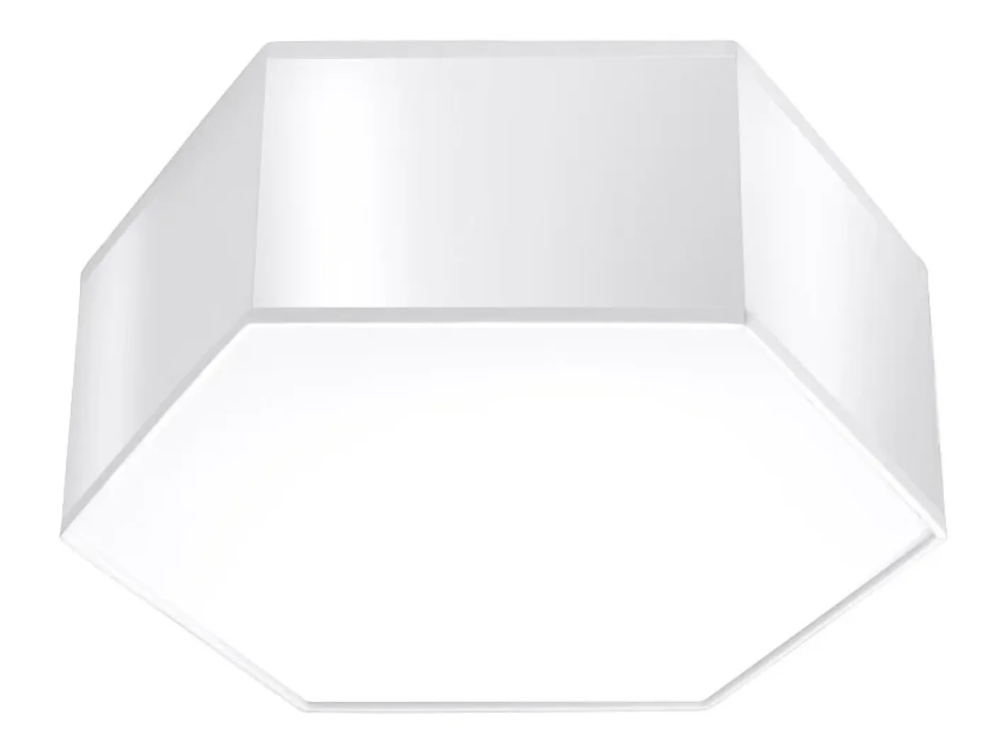 Sollux Lighting Lámparas de techo Solinia moderno de CLORURO DE POLIVINILO - 2 fuentes luminosas 3000K - L.30,5 x A.11,5 cm - Blanco Clearance