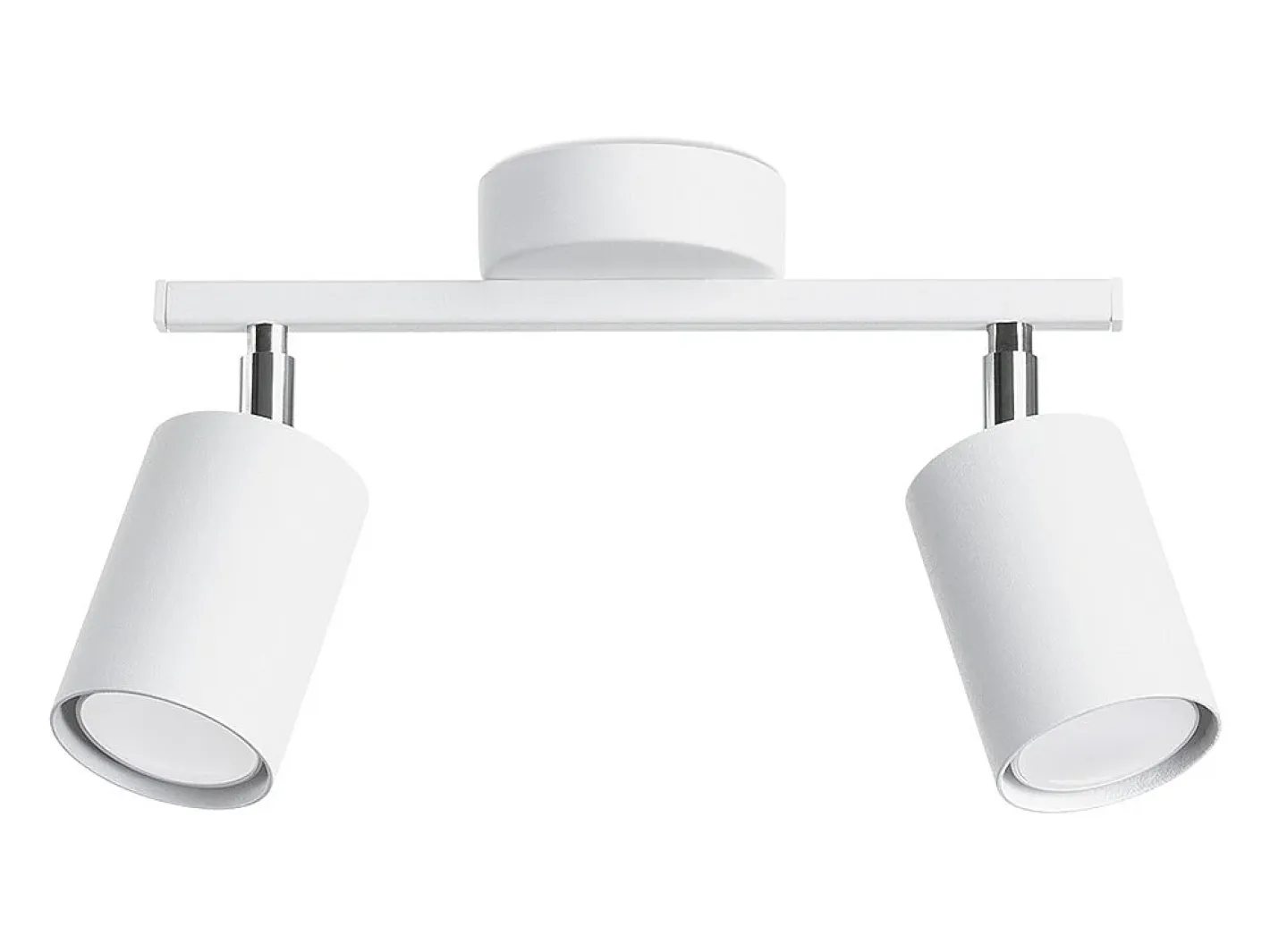 Sollux Lighting Lámparas de techo Torim minimalista de acero - 2 fuentes luminosas 3000K - L.26 x A.20 cm - Blanco Clearance
