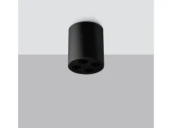 Sollux Lighting Lámparas De Techo Zoe Minimalista De Aluminio - 4 Fuentes Luminosas - L.7,2 X A.8,3 Cm - Negro Discount