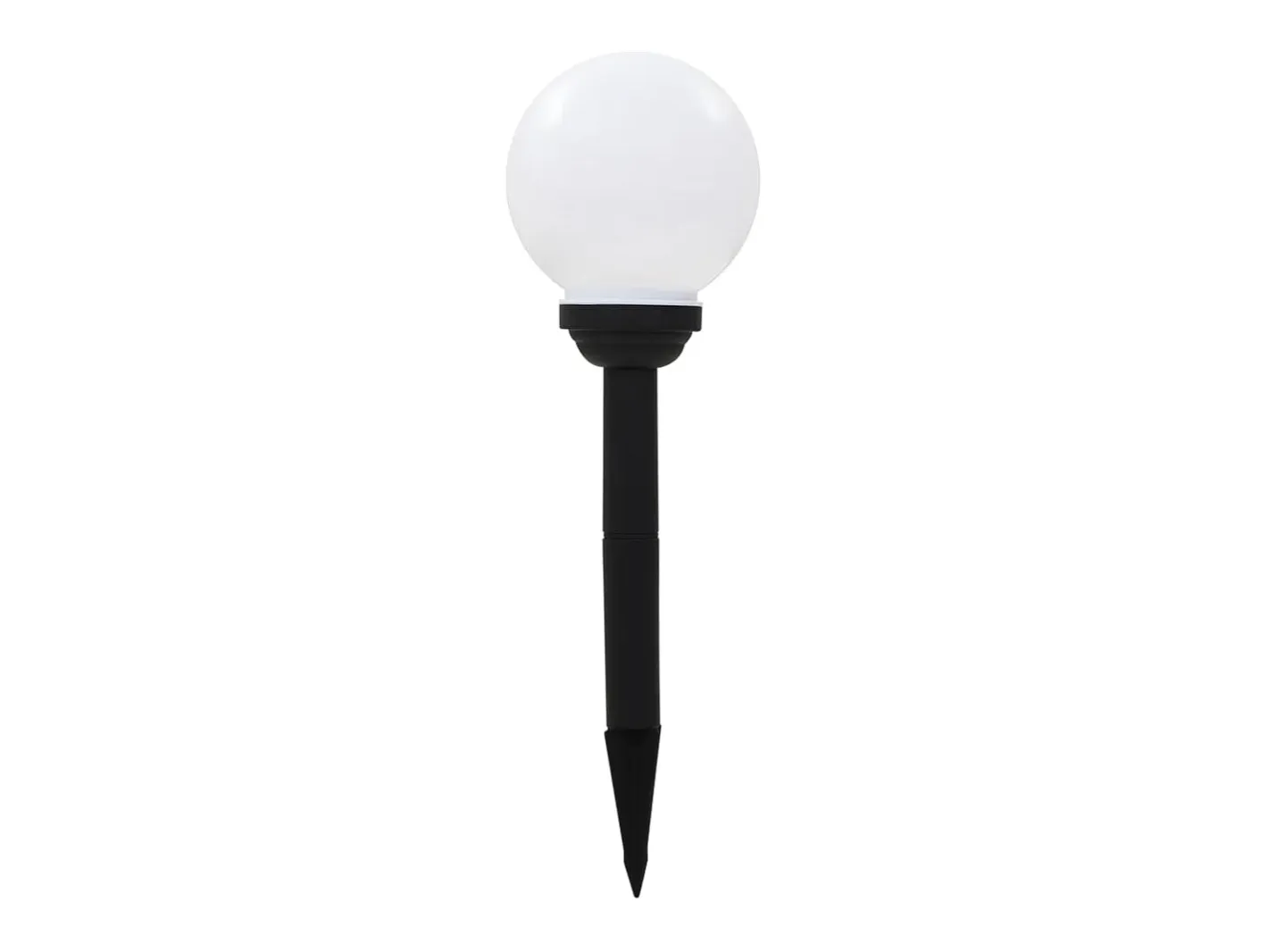 Lámparas solares esféricas de exterior 4 uds LED RGB 15 cm ES291450 Blanco Outlet