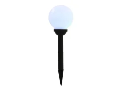 Lámparas solares esféricas de exterior 4 uds LED RGB 15 cm ES291450 Blanco Outlet