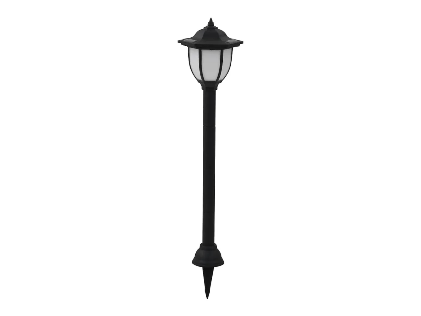 Lámparas solares LED exterior 3 uds ES599179 Negro Discount