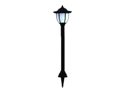 Lámparas solares LED exterior 3 uds ES599179 Negro Discount