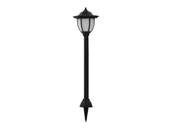 Lámparas solares LED exterior 3 uds ES599179 Negro Discount