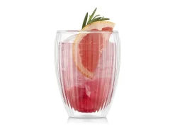 Bodum Vaso-Lote 2 Vasos Doble Pared 32cl Pavina Rayados - Set 2 Vasos 12249-10