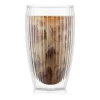 Bodum Lote 2 Vasos Doble Pared 45cl Pavina Rayados
