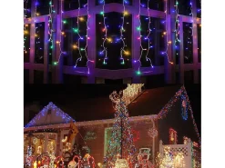 Guirnalda Luminosa-100M 600 LED Guirlande lumineuse Carnaval Mariage Extérieur Intérieur Jardin Éclairage, Multicolore Blanco