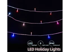 Guirnalda Luminosa-100M 600 LED Guirlande lumineuse Carnaval Mariage Extérieur Intérieur Jardin Éclairage, Multicolore Blanco