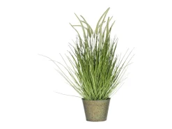 J-Line Maceta de hierbas de plástico de 52x52x81 cm Verde Sale