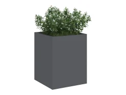 Maceta para Jardín | Jardinera | Macetero Antracita Acero laminado en frío Gris New