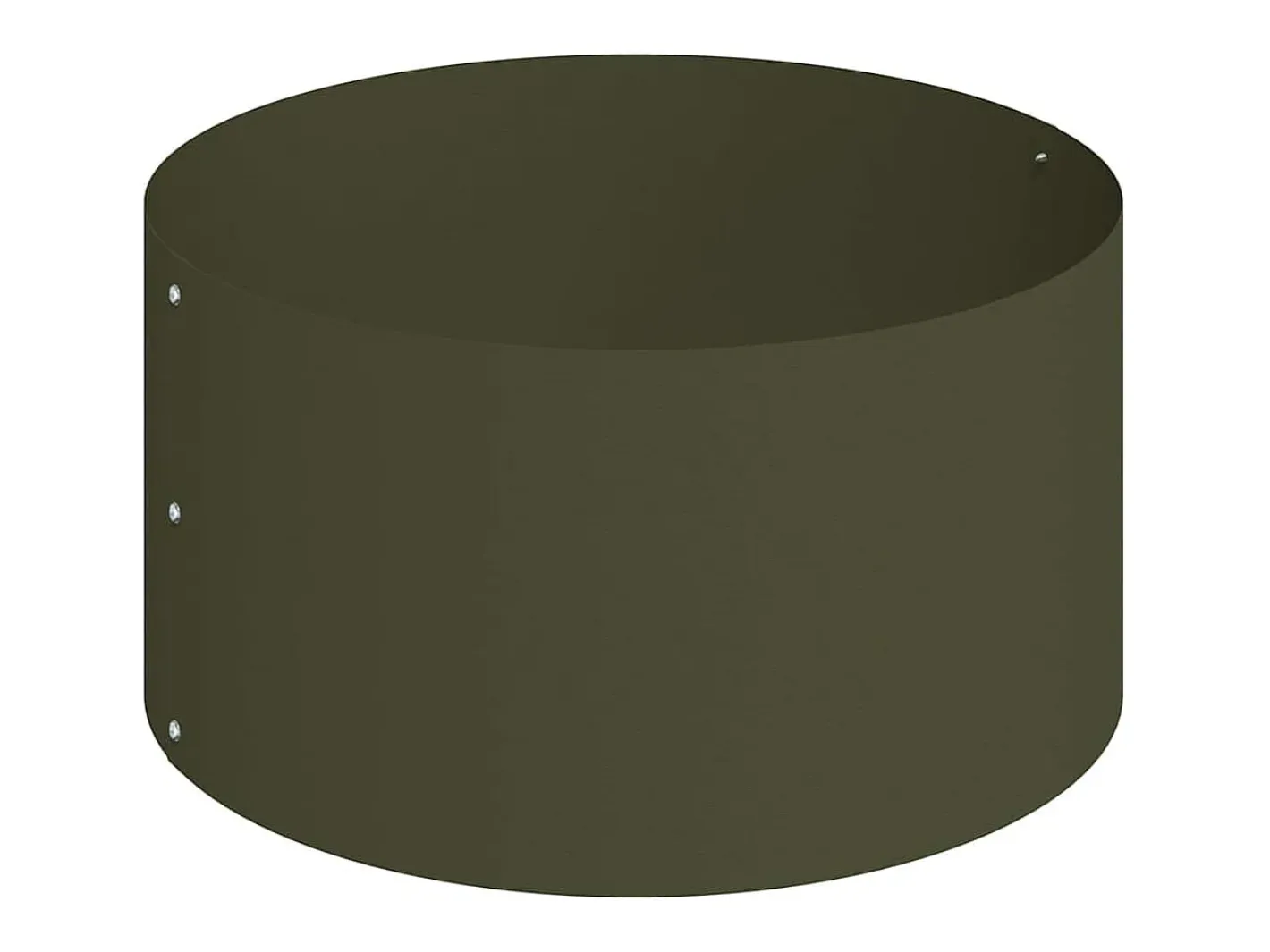 Hot Maceta para Jardín | Jardinera | Macetero oliva 120 x 120 x 20 cm Acero Verde