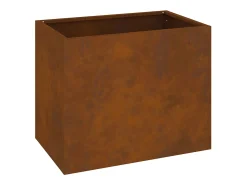 Online Maceta para Jardín | Jardinera | Macetero Marrón 50 x 32 x 40 cm Acero Envejecido Marru00f3n