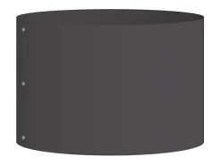 Macetero-Maceta para Jardín | Jardinera | Macetero 30 x 30 x 20 cm Acero Negro