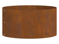 Macetero-Maceta para Jardín | Jardinera | Macetero Marrón 40 x 40 x 20 cm Acero oxidado Marru00f3n
