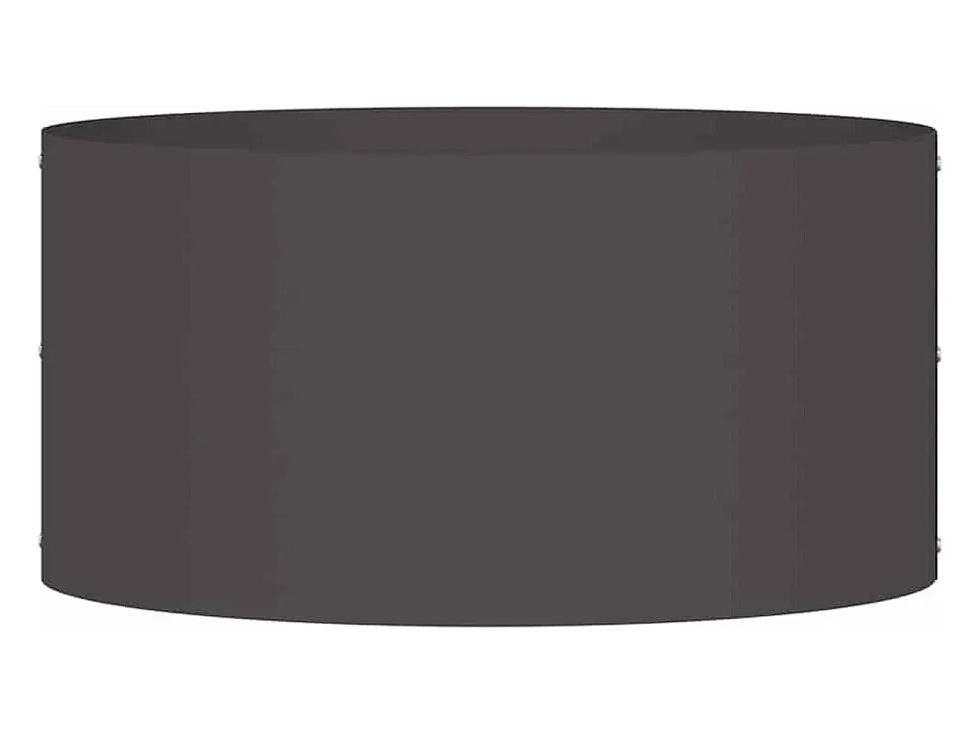 Maceta para Jardín | Jardinera | Macetero 40 x 40 x 20 cm Acero Negro Sale
