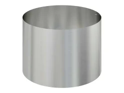 Maceta para Jardín | Jardinera | Macetero 90 x 90 x 20 cm Acero galvanizado Plateado Sale