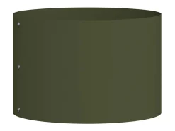 Best Maceta para Jardín | Jardinera | Macetero oliva 30 x 30 x 20 cm Acero Verde