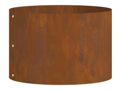 Macetero-Maceta para Jardín | Jardinera | Macetero Marrón 30 x 30 x 20 cm Acero oxidado Marru00f3n