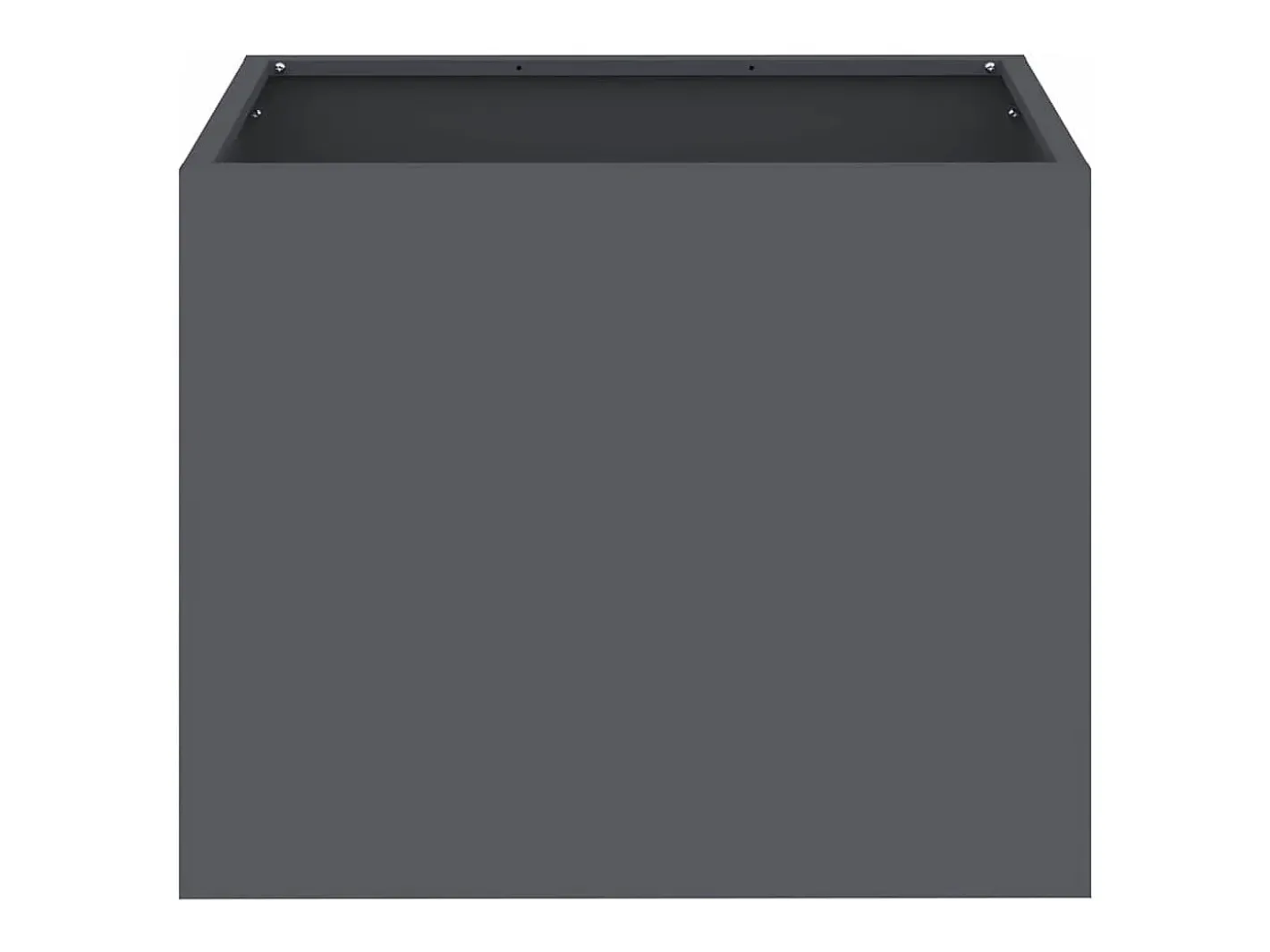 Macetero-Maceta para Jardín | Jardinera | Macetero Antracita Acero laminado en frío Gris