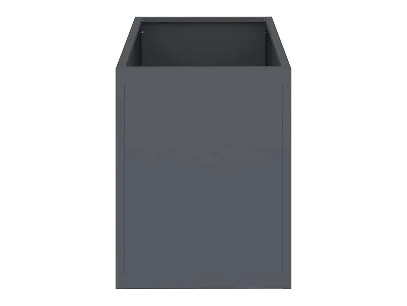 Macetero-Maceta para Jardín | Jardinera | Macetero Antracita Acero laminado en frío Gris