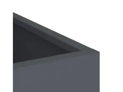 Macetero-Maceta para Jardín | Jardinera | Macetero Antracita Acero laminado en frío Gris