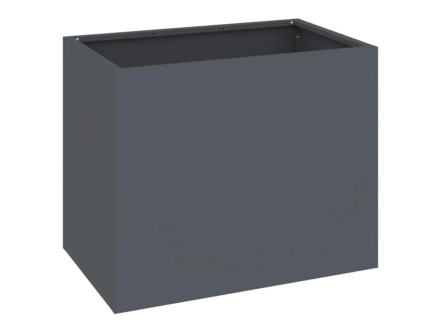 Macetero-Maceta para Jardín | Jardinera | Macetero Antracita Acero laminado en frío Gris
