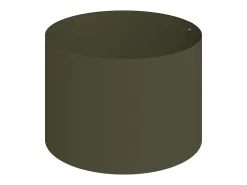 Clearance Maceta para Jardín | Jardinera | Macetero oliva 90 x 90 x 20 cm Acero Verde