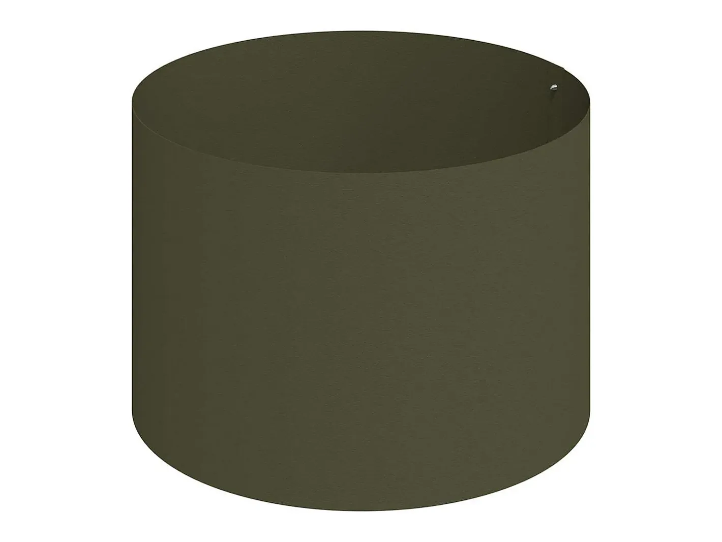 Clearance Maceta para Jardín | Jardinera | Macetero oliva 90 x 90 x 20 cm Acero Verde