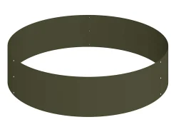 Clearance Maceta para Jardín | Jardinera | Macetero oliva 90 x 90 x 20 cm Acero Verde