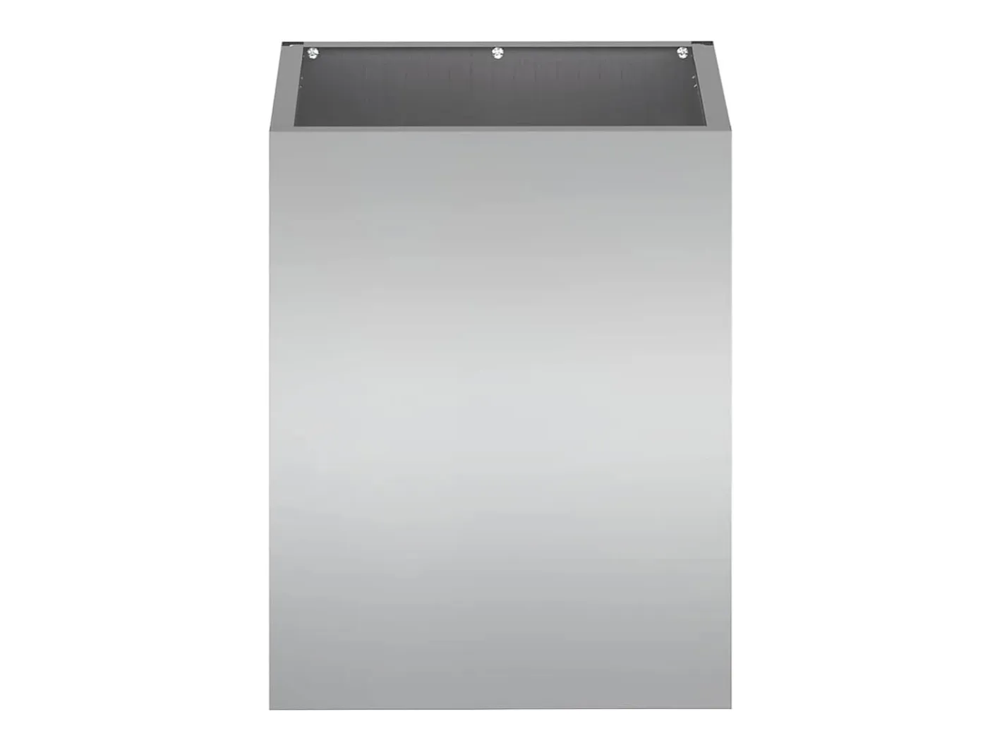 Clearance Maceta para Jardín | Jardinera | Macetero Acero galvanizado Plateado
