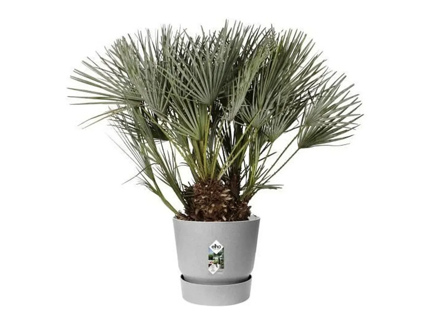 Clearance ELHO Maceta redonda 40 - Exterior Ø 39 x 36,8 cm - Living hormigón Gris